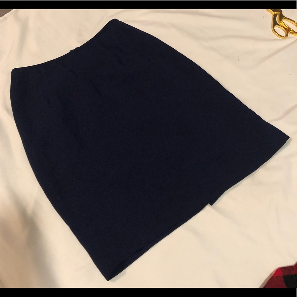 ⭐️Vintage Petite-Fit Navy Skirt